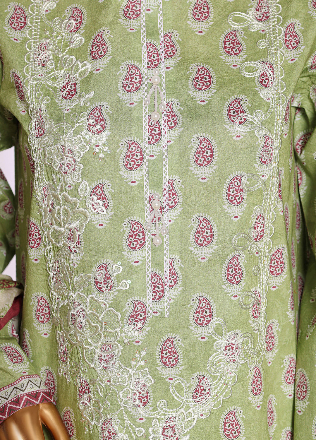 Daily Wear by HZ Textiles RTW Embroidered Lawn 3 Piece Suit HZ26PDW CPE-3P-042 - Casual Collection