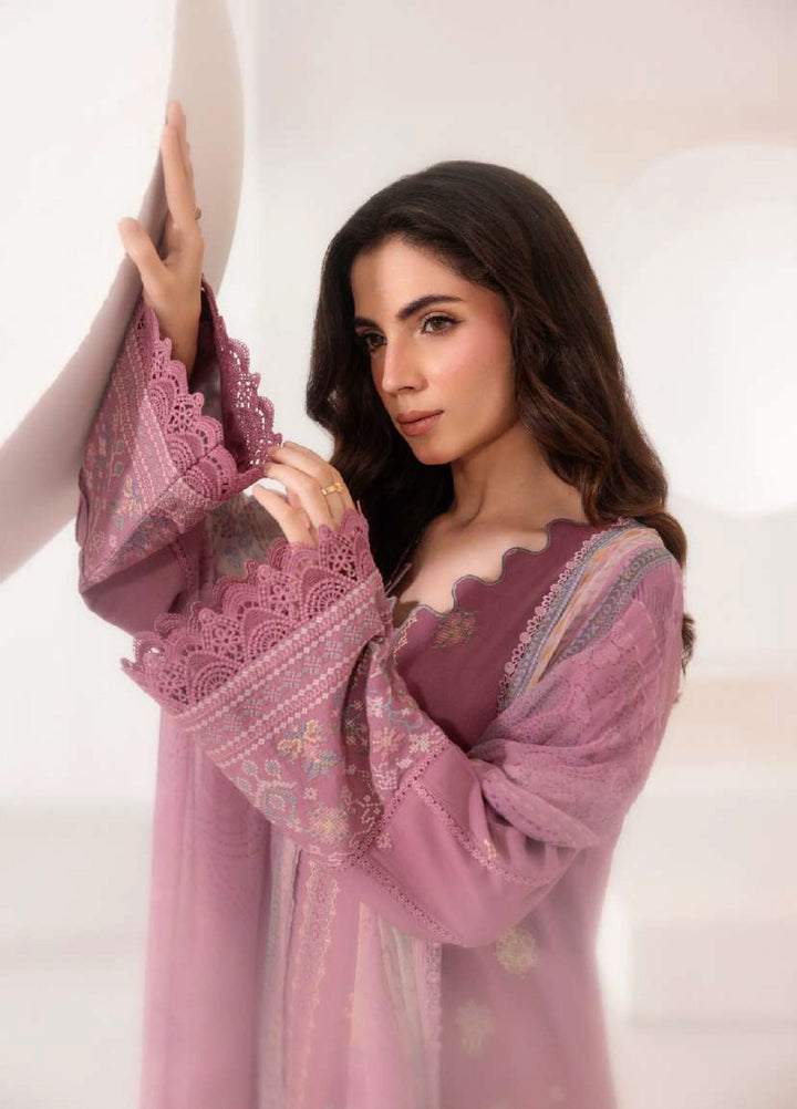 Intermiz Zync by Florent Unstitched Embroidered Viscose 3 Piece Suit FL26UIZ FZ-3B - Casual Collection