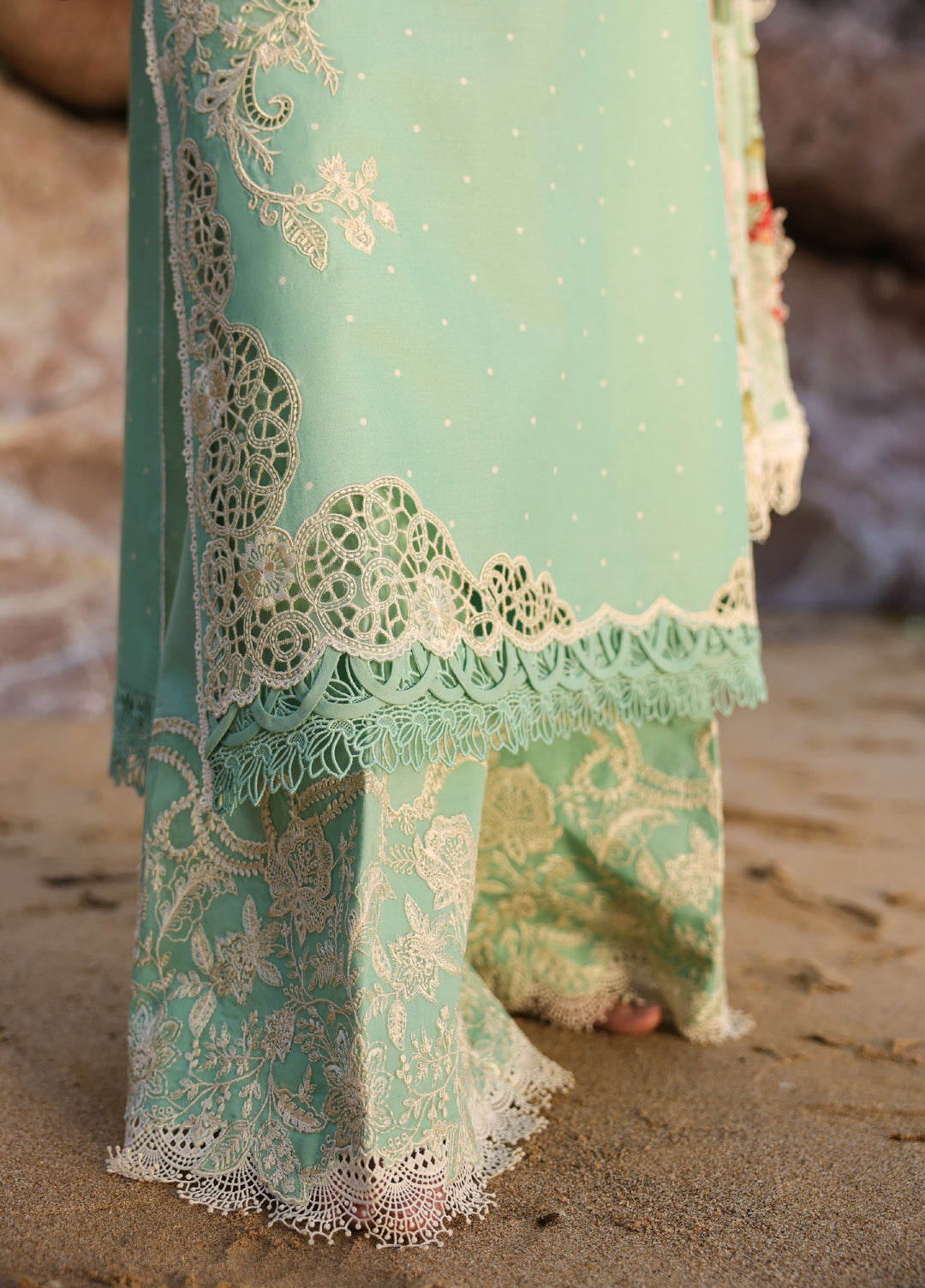 Summer Dream by Manara Unstitched Embroidered Lawn 3 Piece Suit MN26USDL Marina-11 - Casual Collection