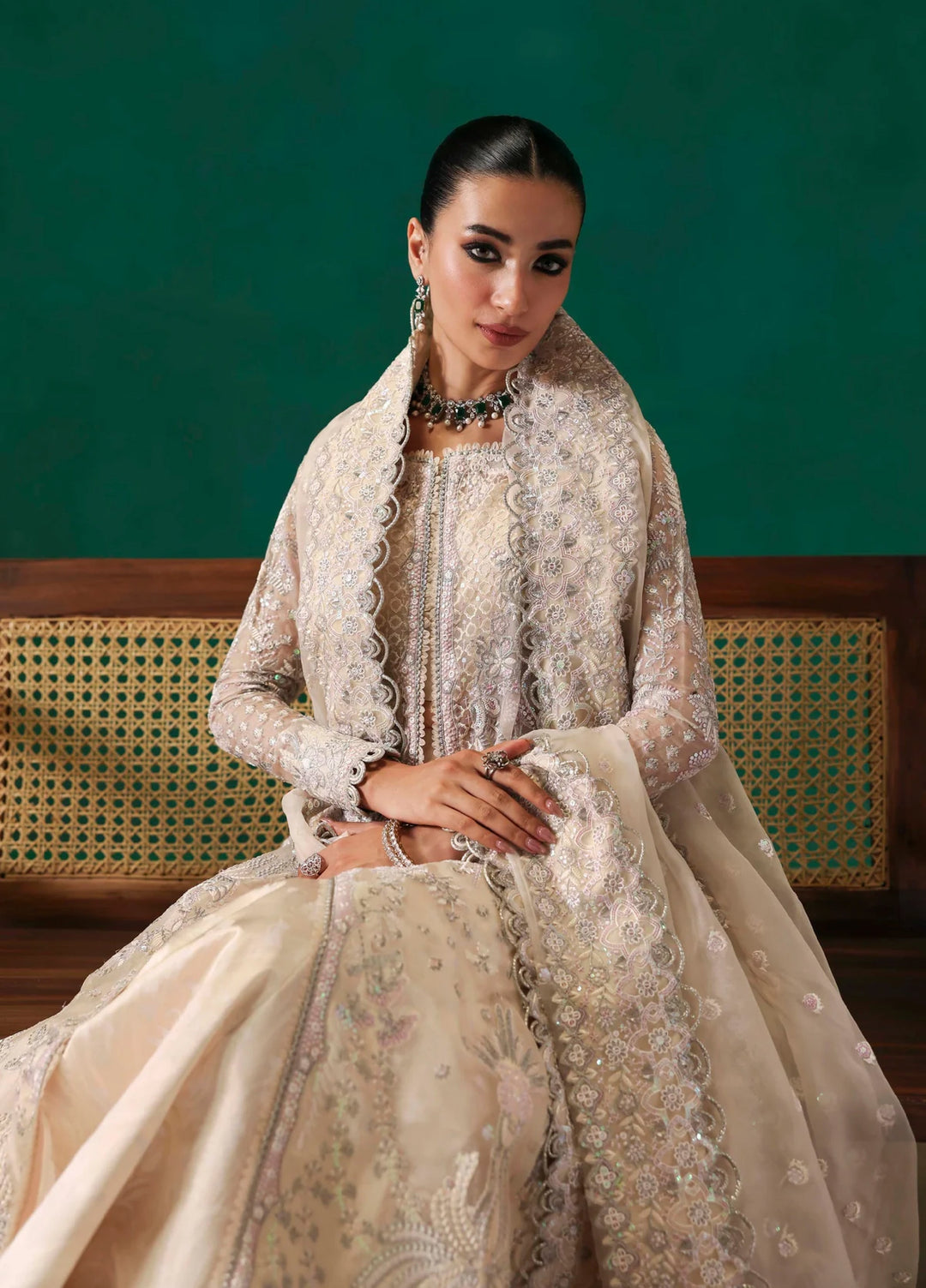 Sable Vogue Unstitched Embroidered Organza 3 Piece Suit SV26UL FC-04-25 - Summer Collection