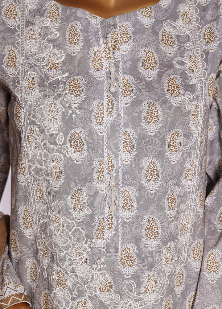 Daily Wear by HZ Textiles RTW Embroidered Lawn 3 Piece Suit HZ26PDW CPE-3P-043 - Casual Collection