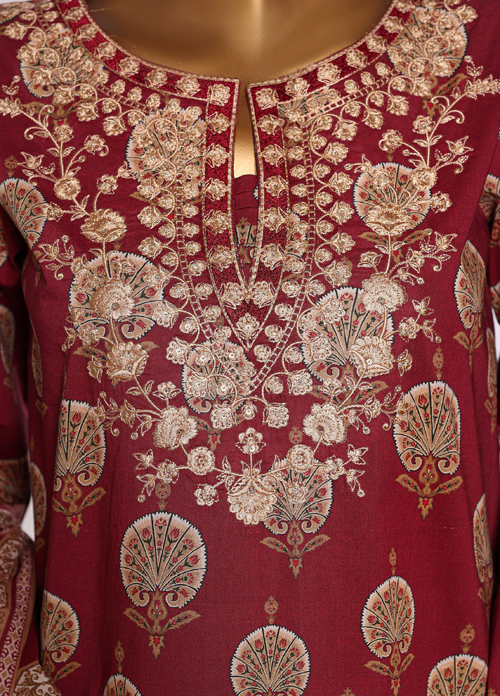 Daily Wear by HZ Textiles RTW Embroidered Lawn 3 Piece Suit HZ26PDW CPE-3P-047 - Casual Collection