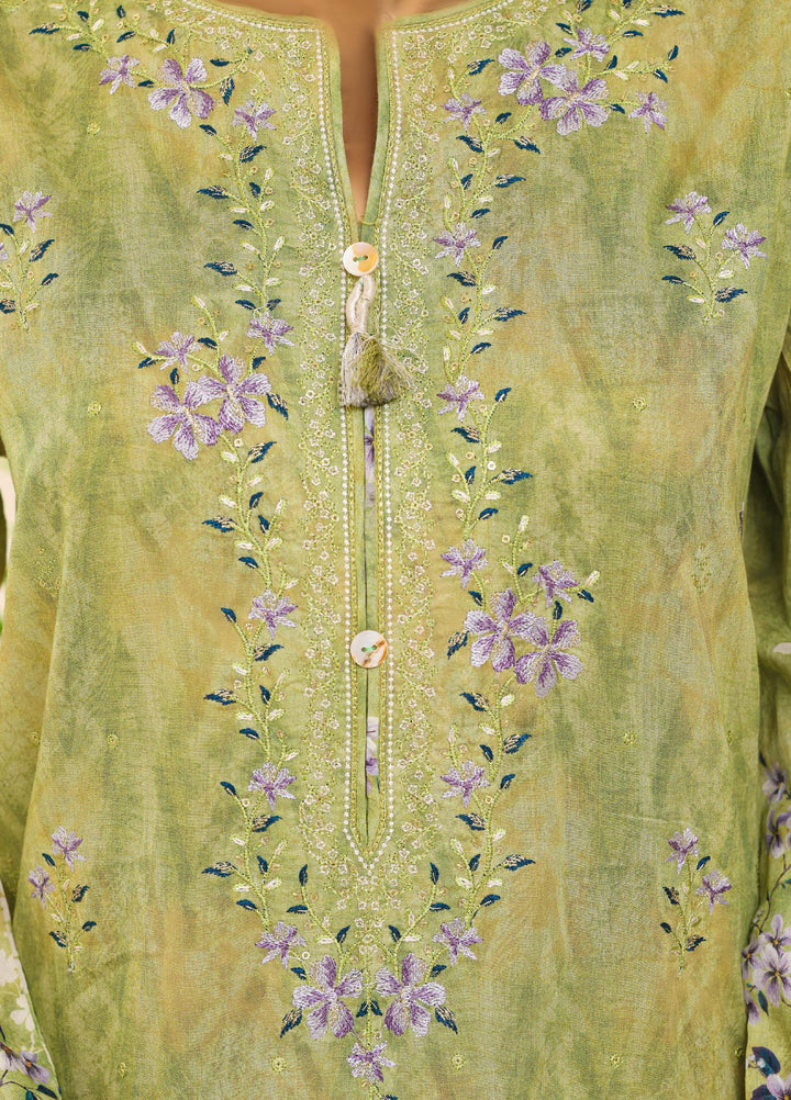 HZ Textiles RTW Printed Lawn 3 Piece Suit HZ26PPL LPE-3P-064 - Casual Collection