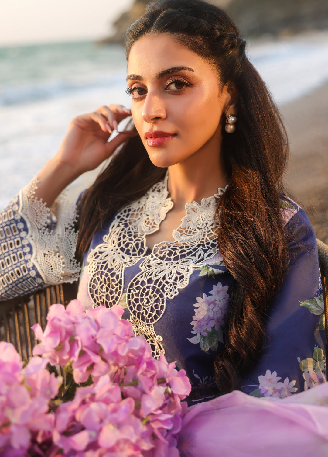 Summer Dream by Manara Unstitched Embroidered Lawn 3 Piece Suit MN26USDL Serenity-12 - Casual Collection