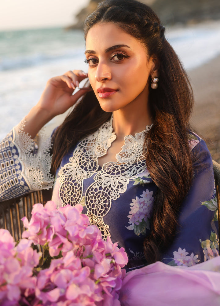 Summer Dream by Manara Unstitched Embroidered Lawn 3 Piece Suit MN26USDL Serenity-12 - Casual Collection