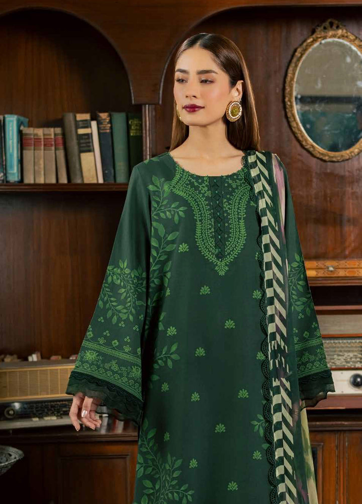 Signature Prints by Nureh Unstitched Printed Viscose Slub 3 Piece Suit NU26UVS SP-211 - Winter Collection