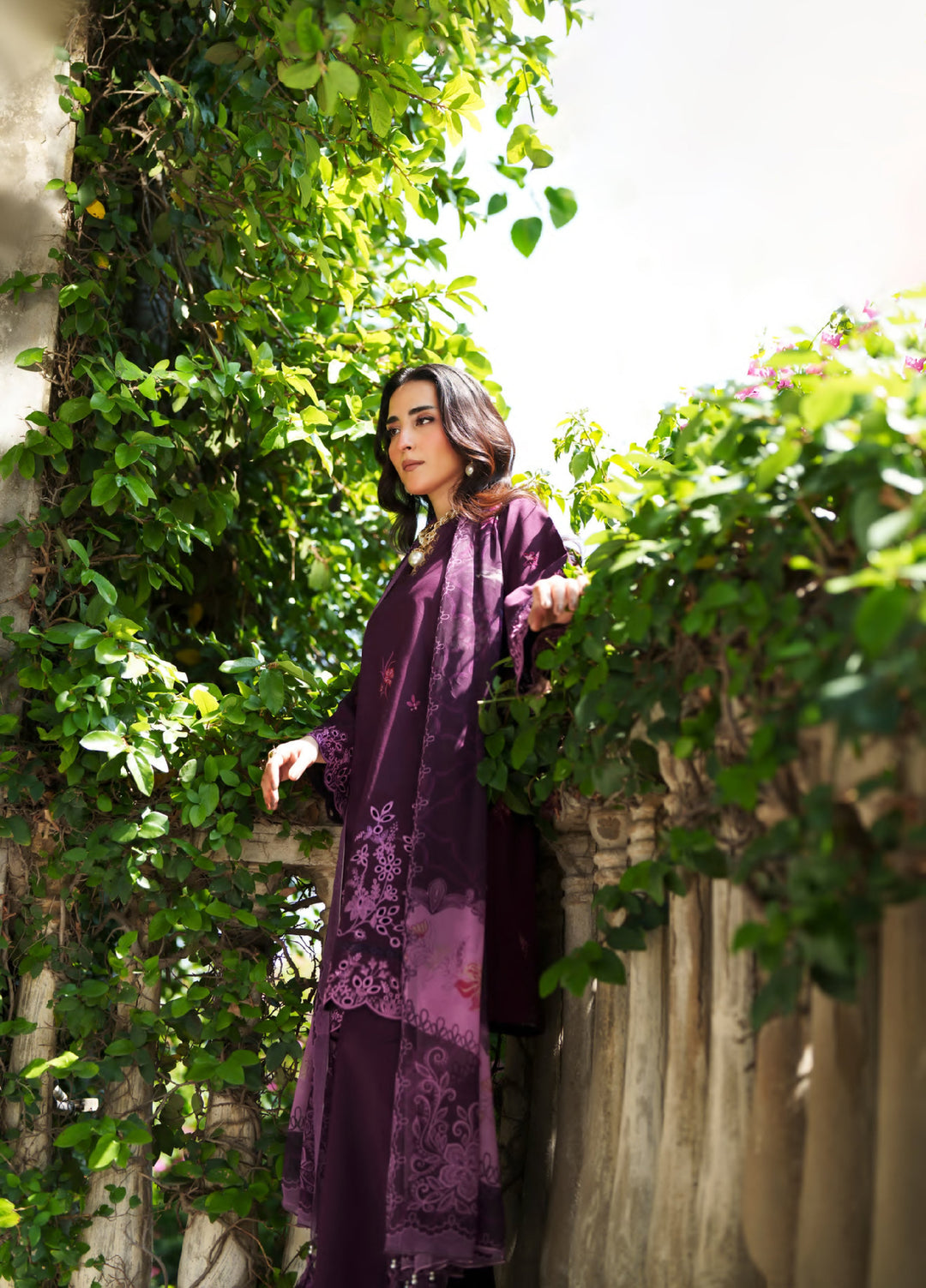 Golden Enara by Rashid Textiles Unstitched Embroidered Lawn 3 Piece Suit RT26ULG 3709 - Casual Collection