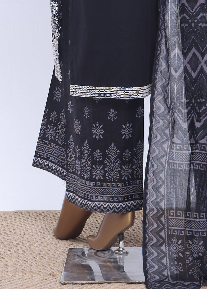 HZ Textiles RTW Embroidered Cross Hatch 3 Piece Suit HZ26PCL Sbe-3P-079 - Casual Collection