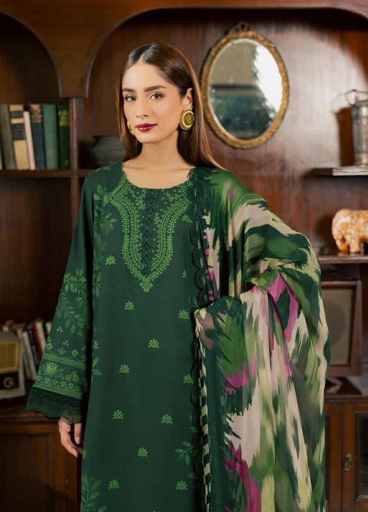 Signature Prints by Nureh Unstitched Printed Viscose Slub 3 Piece Suit NU26UVS SP-211 - Winter Collection