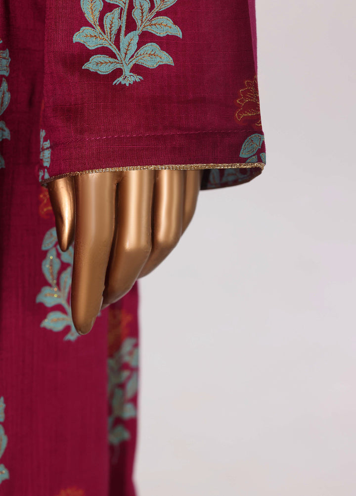 Block and Bloom by HZ Textiles RTW Embroidered Cotton 3 Piece Suit HZ26PCB SBE-007-3P - Casual Collection