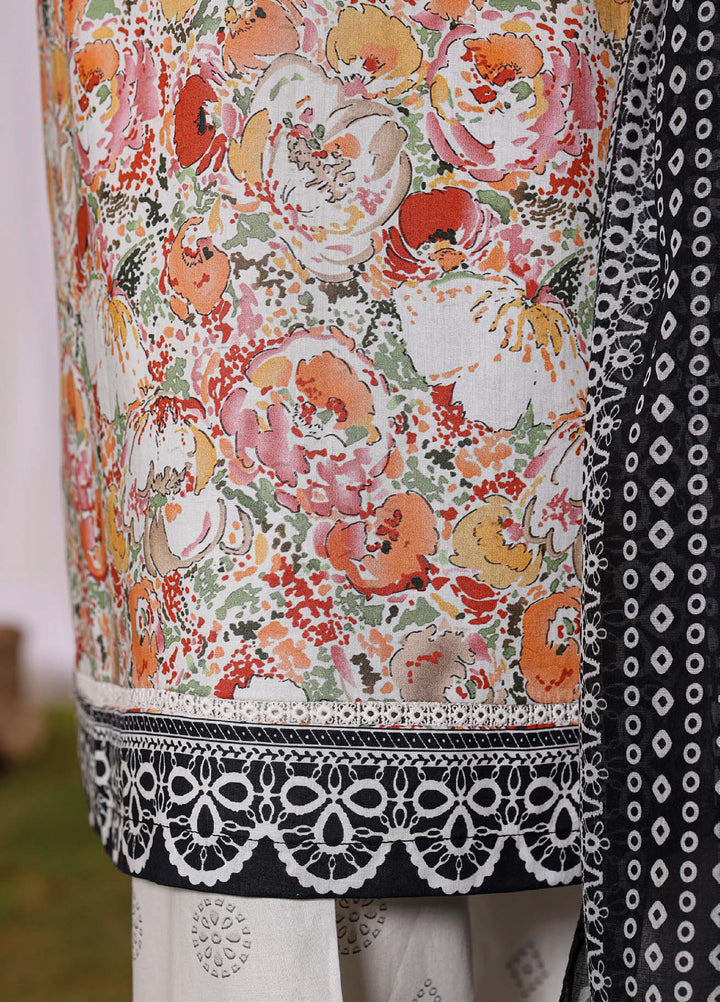 Daily Wear by HZ Textiles RTW Embroidered Lawn 3 Piece Suit HZ26PDW CPE-3P-045 - Casual Collection
