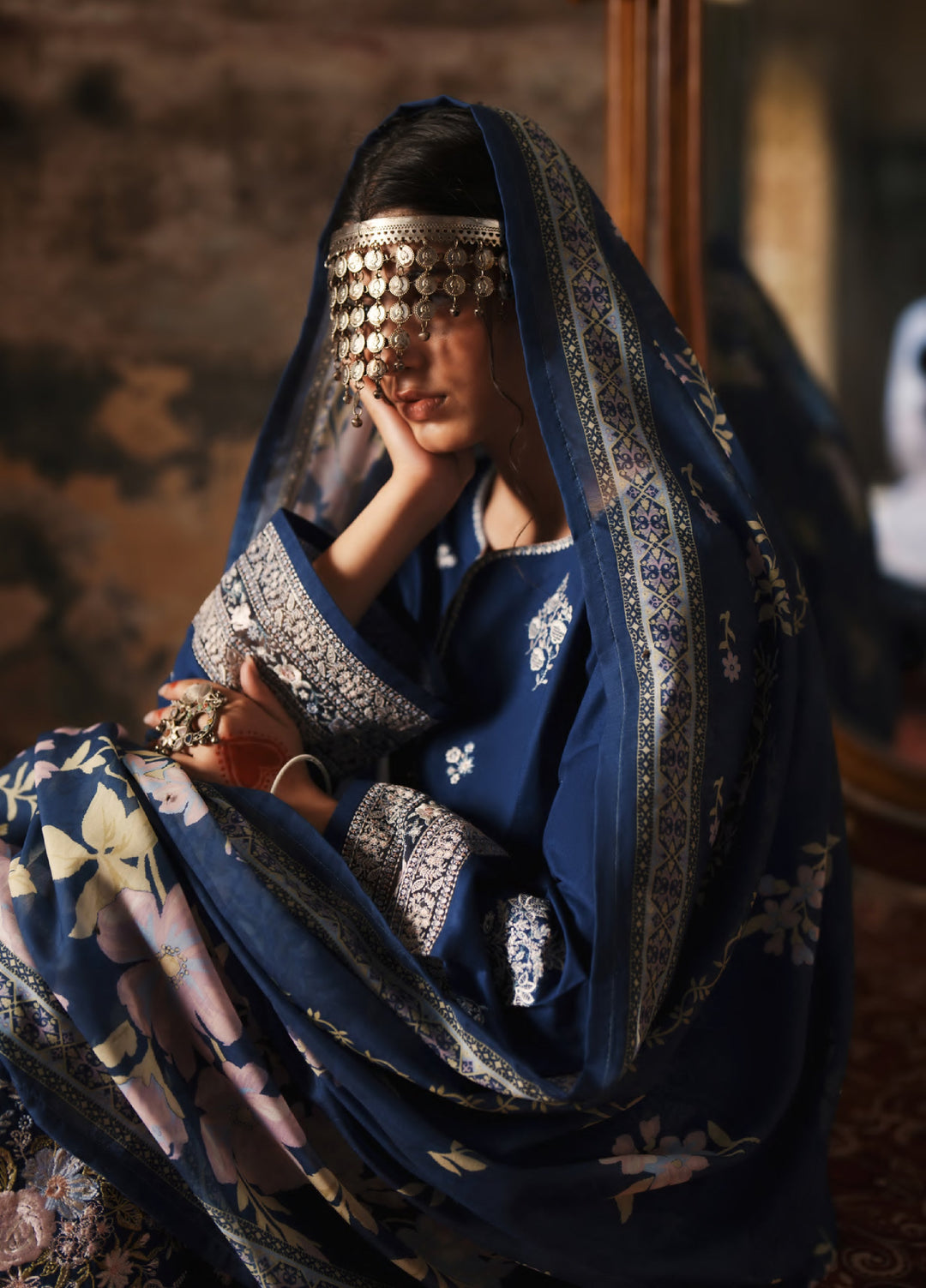 Before Sunset by Casual Lite RTW Embroidered Cotton Lawn 3 Piece Suit CL26PBS Mystic Reverie - Casual Collection