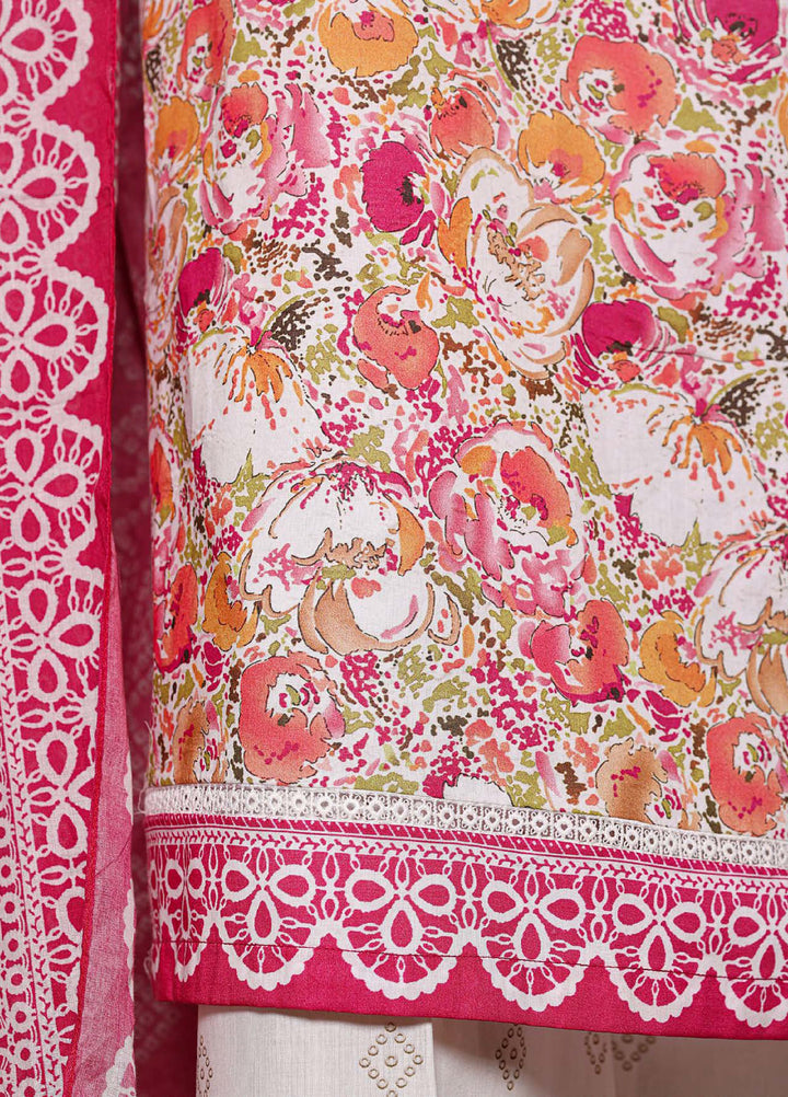 Daily Wear by HZ Textiles RTW Embroidered Lawn 3 Piece Suit HZ26PDW CPE-3P-046 - Casual Collection