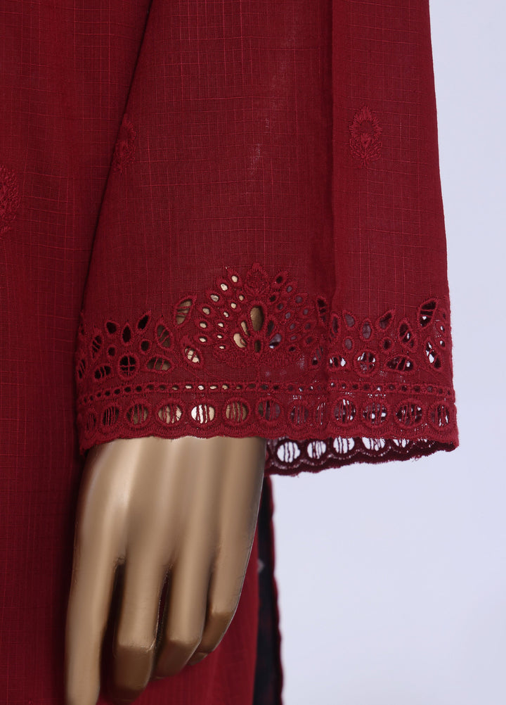 HZ Textiles RTW Embroidered Cross Hatch 3 Piece Suit HZ26PCL Sbe-3P-082 - Casual Collection