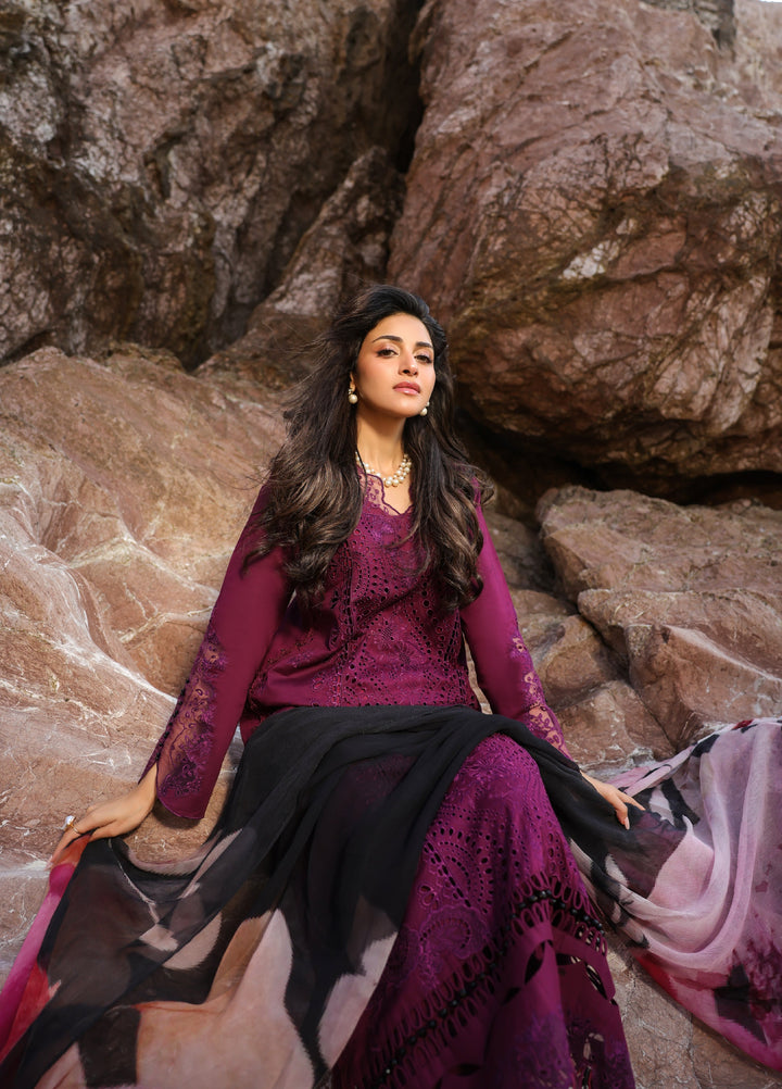 Summer Dream by Manara Unstitched Embroidered Lawn 3 Piece Suit MN26USDL Aaria-10 - Casual Collection