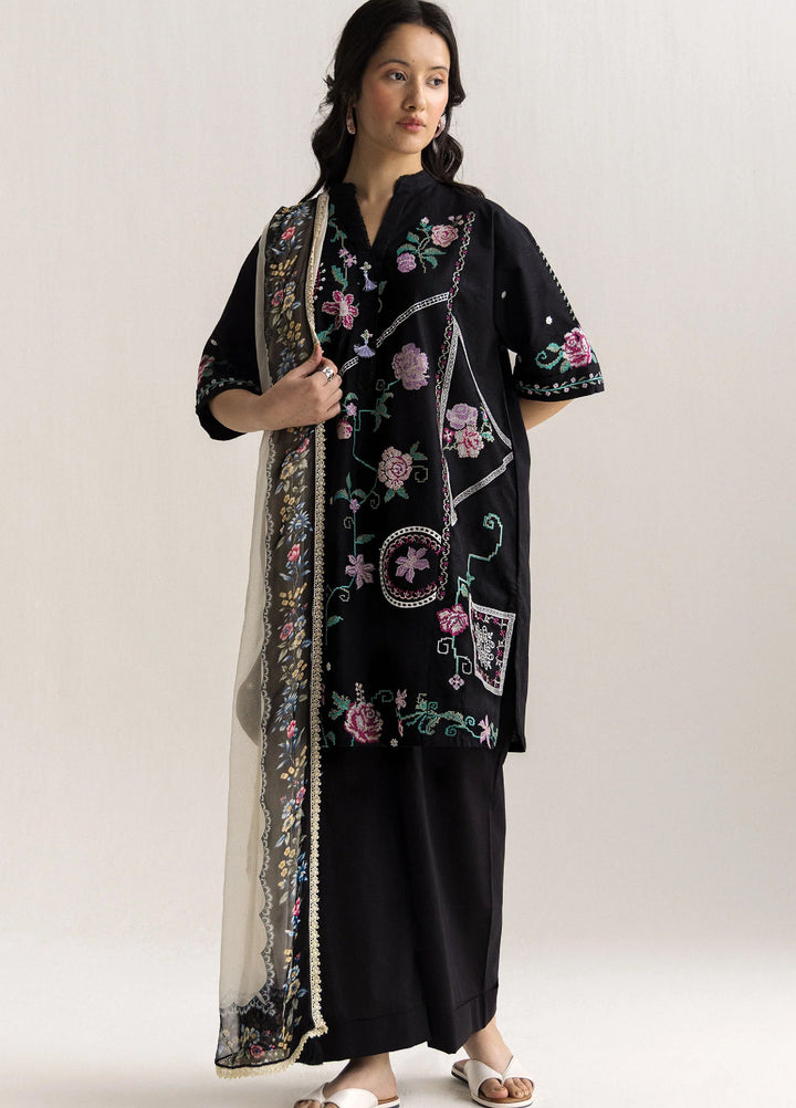 Coco by Zara Shahjahan Unstitched Embroidered Lawn 3 Piece Suit CZS26UCLP INES-6A - Eid Collection