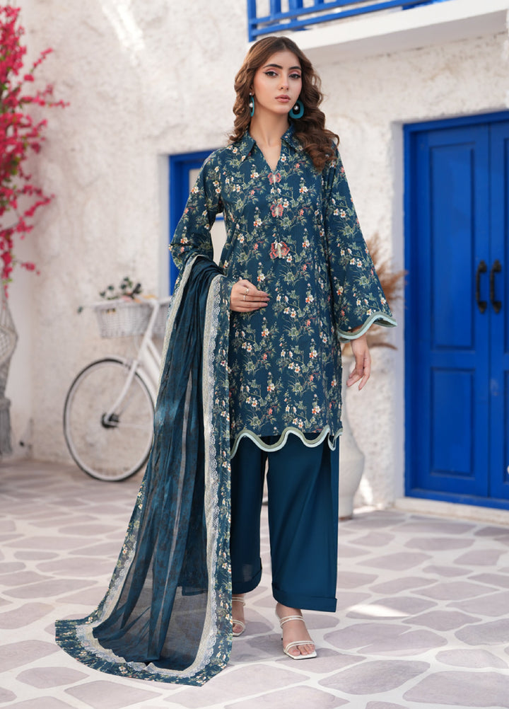 Salina by Regalia Textile Unstitched Printed Lawn 3 Piece Suit RG26PUIV D-5 - Summer Collection