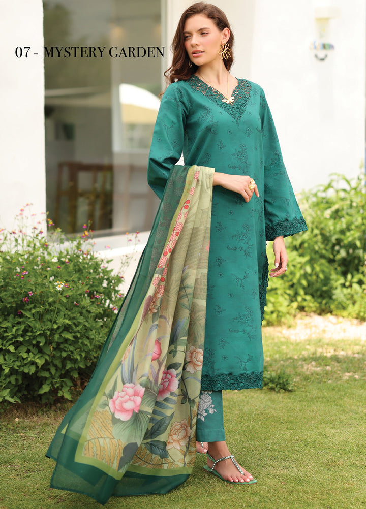 Xenia Formals RTW Embroidered Lawn 3 Piece XF26PL MYSTERY GARDEN - Summer Collection