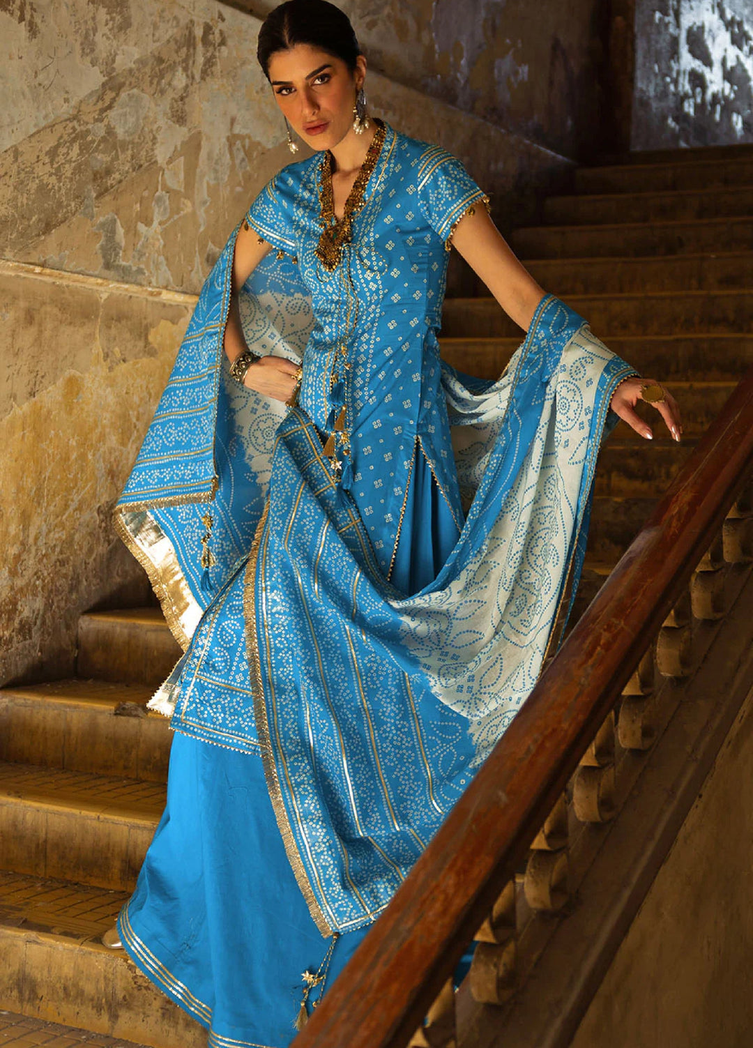 The Chunri by Gul Ahmed Unstitched Printed Lawn 3 Piece Suit GA26UTCL CL-62134 B - Summer Collection