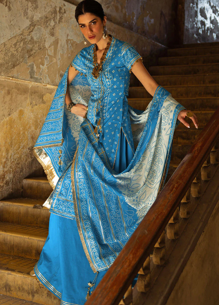 The Chunri by Gul Ahmed Unstitched Printed Lawn 3 Piece Suit GA26UTCL CL-62134 B - Summer Collection