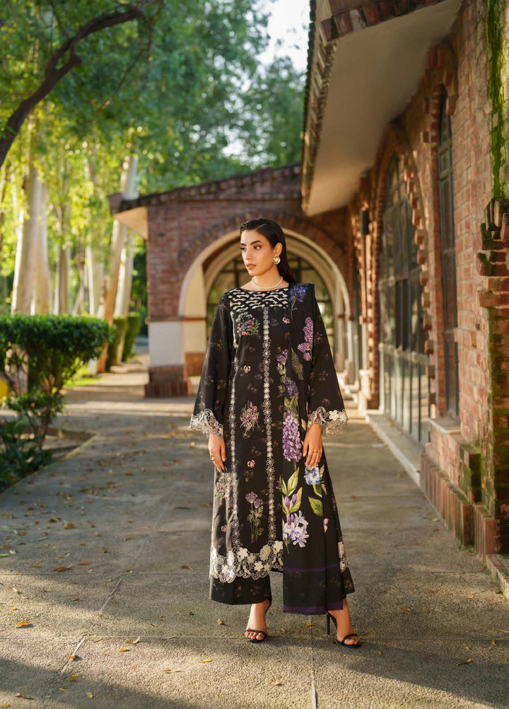 Meraki by Asifa And Nabeel Unstitched Viscose Embroidered Suits 3 Piece AN25MW ANM-03-Winter Thyme - Winter Collection