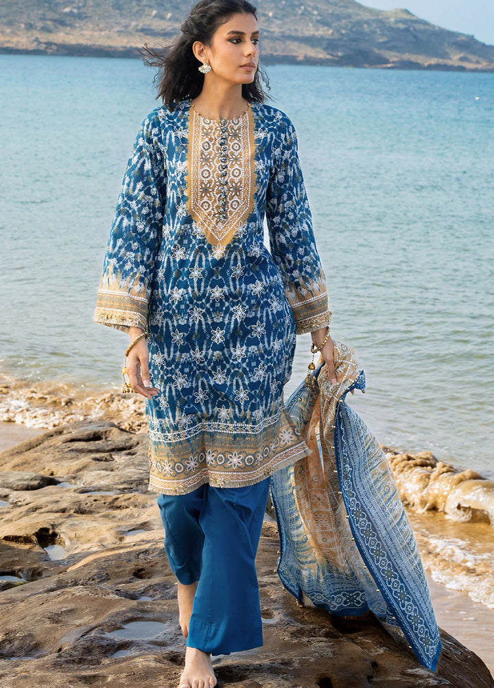 The Chunri by Gul Ahmed Unstitched Printed Lawn 3 Piece Suit GA26UTCL CL-62022 A - Summer Collection