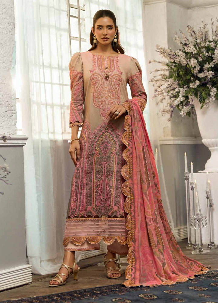 Sun Shine by Charizma Unstitched Embroidered Lawn 3 Piece Suit CHR26ULS CSN6-17 - Summer Collection