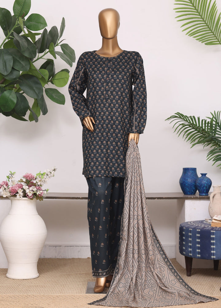 Daily Wear by HZ Textiles Women RTW Lawn Printed 3 Piece Suit HZ26PDW LPT-3P-2602 - Casual Collection
