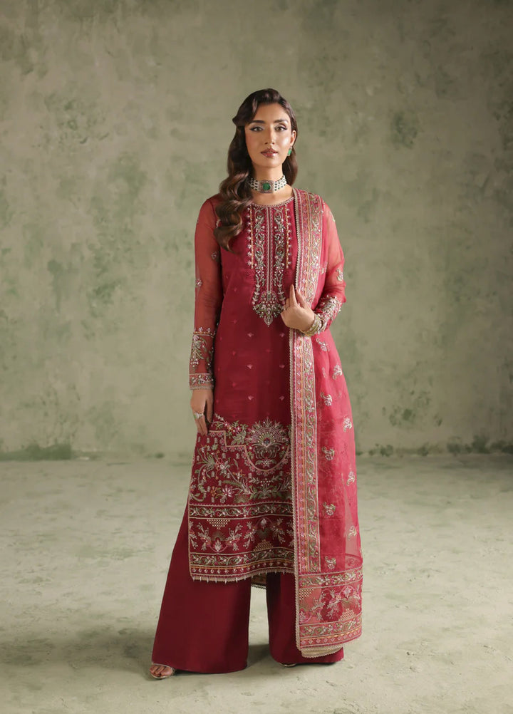 Esmeree by Imran Ramzan Embroidered Unstitched Organza 3 Piece Eden Di Rubino - Formals Collection