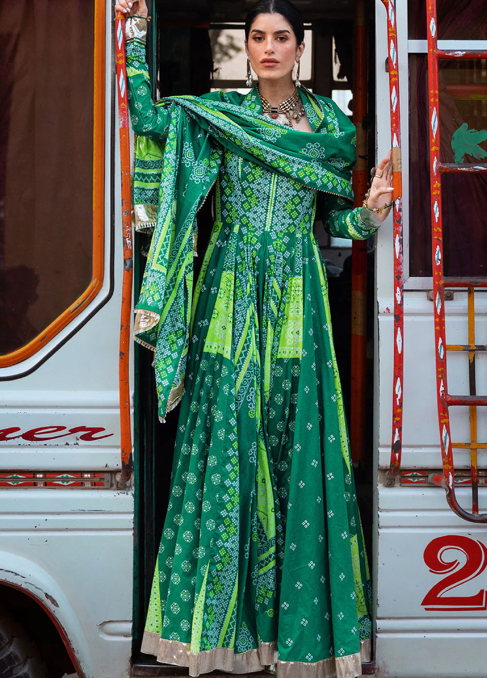 The Chunri by Gul Ahmed Unstitched Printed Lawn 3 Piece Suit GA26UTCL CL-62027 A - Summer Collection