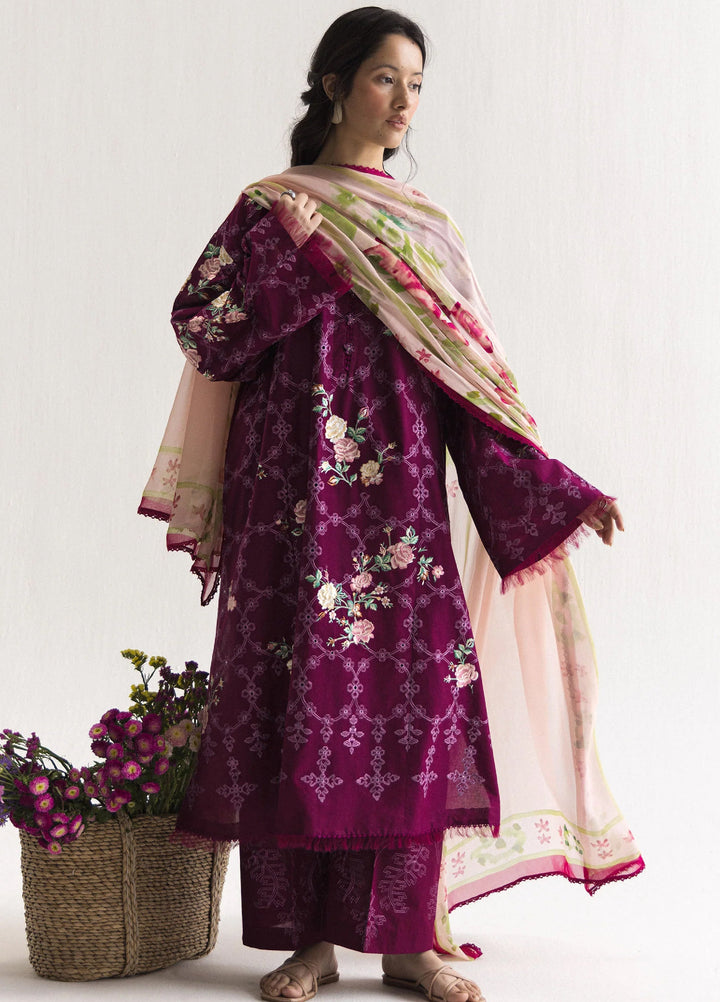 Coco by Zara Shahjahan Unstitched Embroidered Lawn 3 Piece Suit CZS26UCLP AIRI-1A - Eid Collection