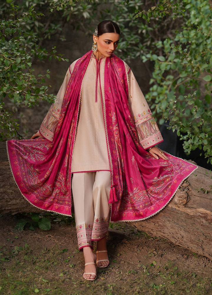 Suroor by Bin Ilyas RTW Embroidered Jacquard Lawn 3 Piece Suit BI26PSL 246B - Festive Collection