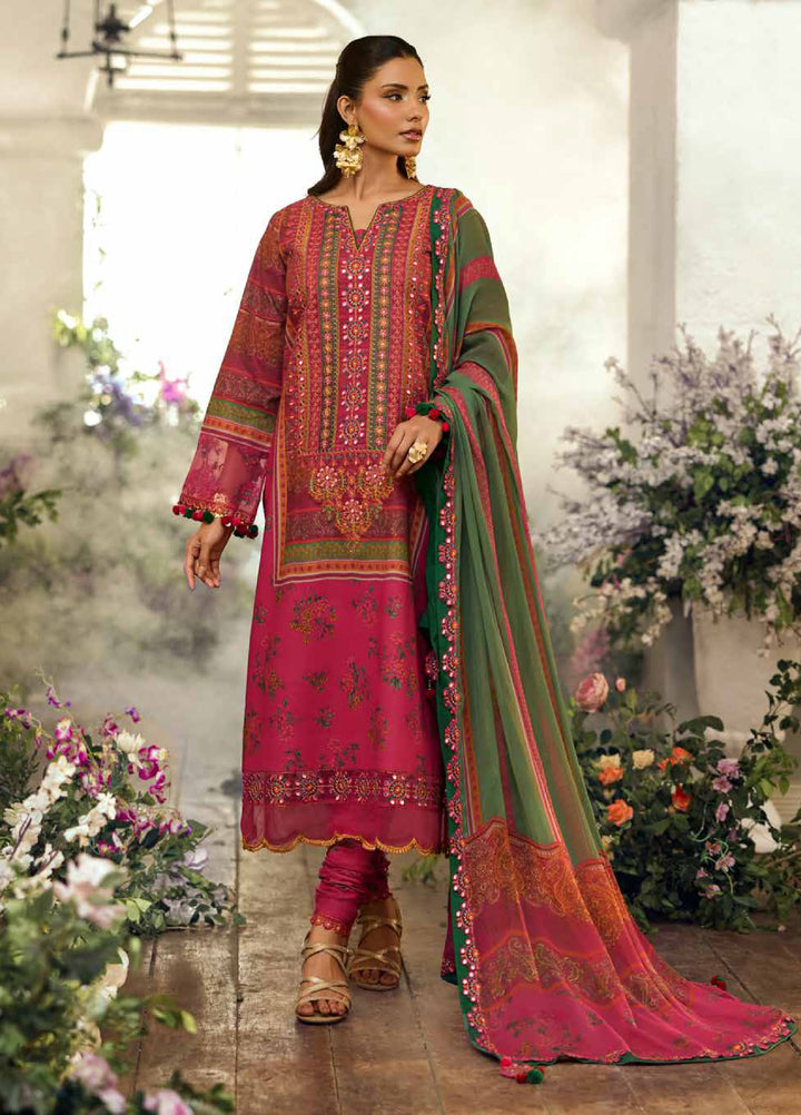 Sun Shine by Charizma Unstitched Embroidered Lawn 3 Piece Suit CHR26ULS CSN6-14 - Summer Collection