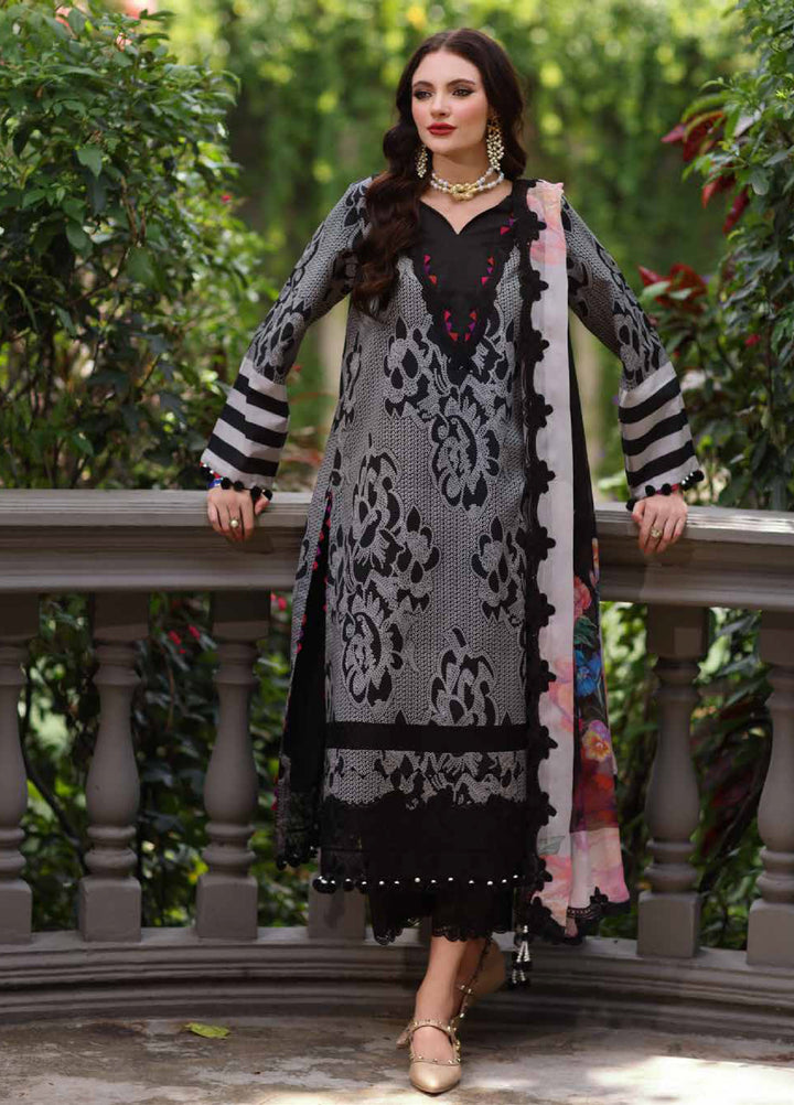 Aghaz e Nou by Charizma Unstitched Embroidered Lawn 3 Piece Suit CHR26UA AG6-07 - Summer Collection