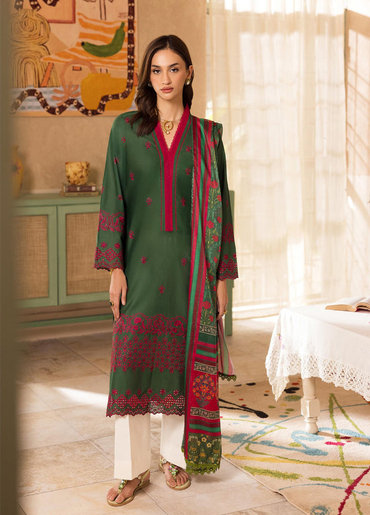 Nissa by Rajbari Unstitched Chikankari Embroidered Lawn 3 Piece Suit RB26UNCL D-8 - Summer Collection