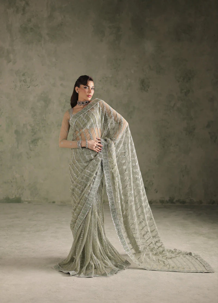Esmeree by Imran Ramzan Embroidered Unstitched Net 3 Piece Etreinte De Reve - Formals Collection