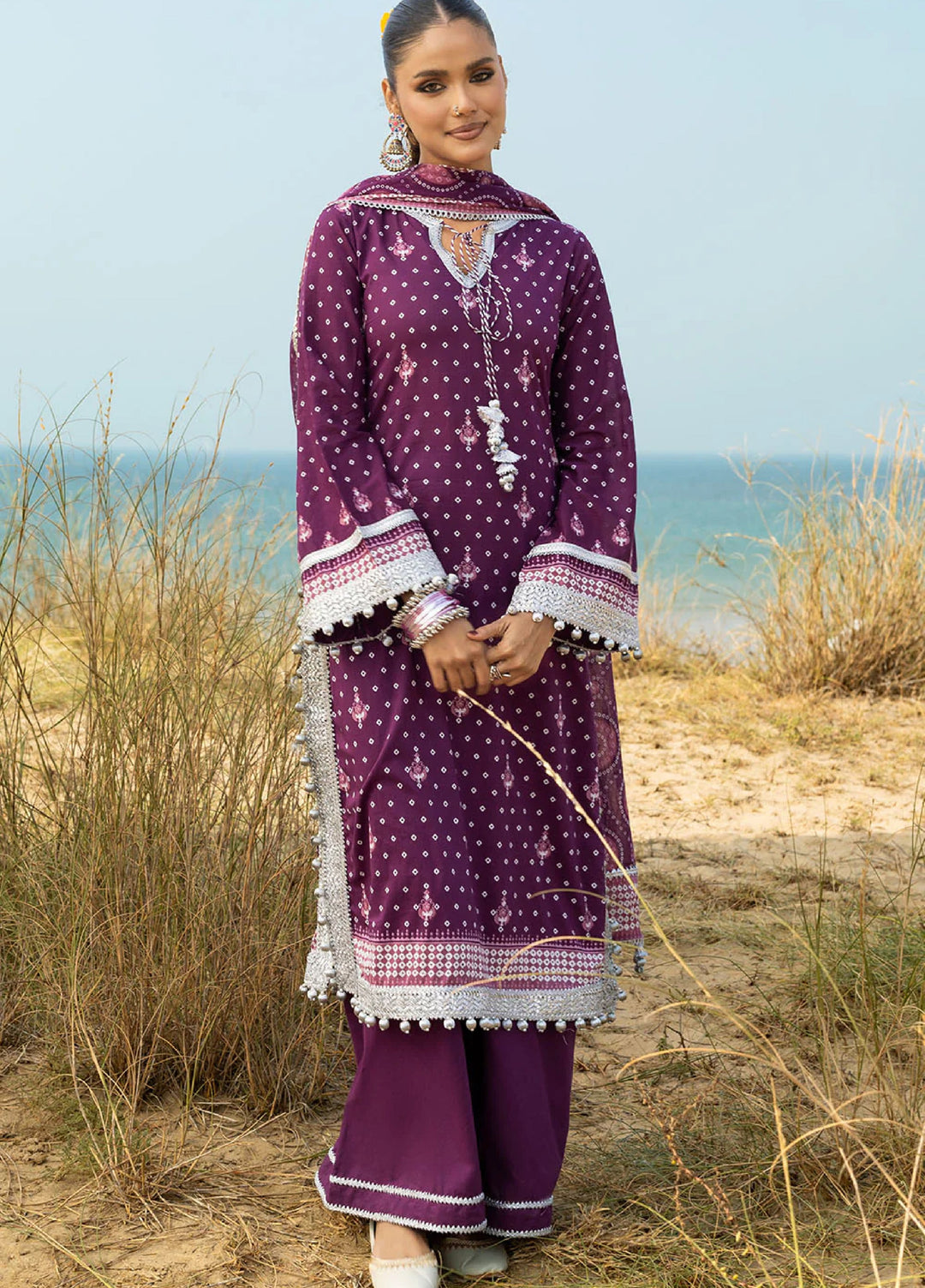 The Chunri by Gul Ahmed Unstitched Printed Lawn 3 Piece Suit GA26UTCL CL-62168 A - Summer Collection