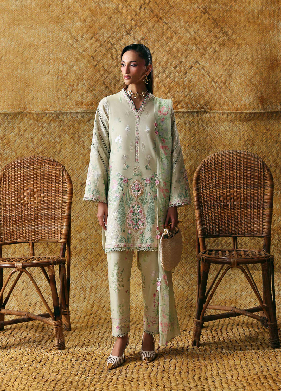 Sable Vogue Unstitched Embroidered Lawn 3 Piece Suit SV26ULL SL-06-26-V2 - Festive Collection
