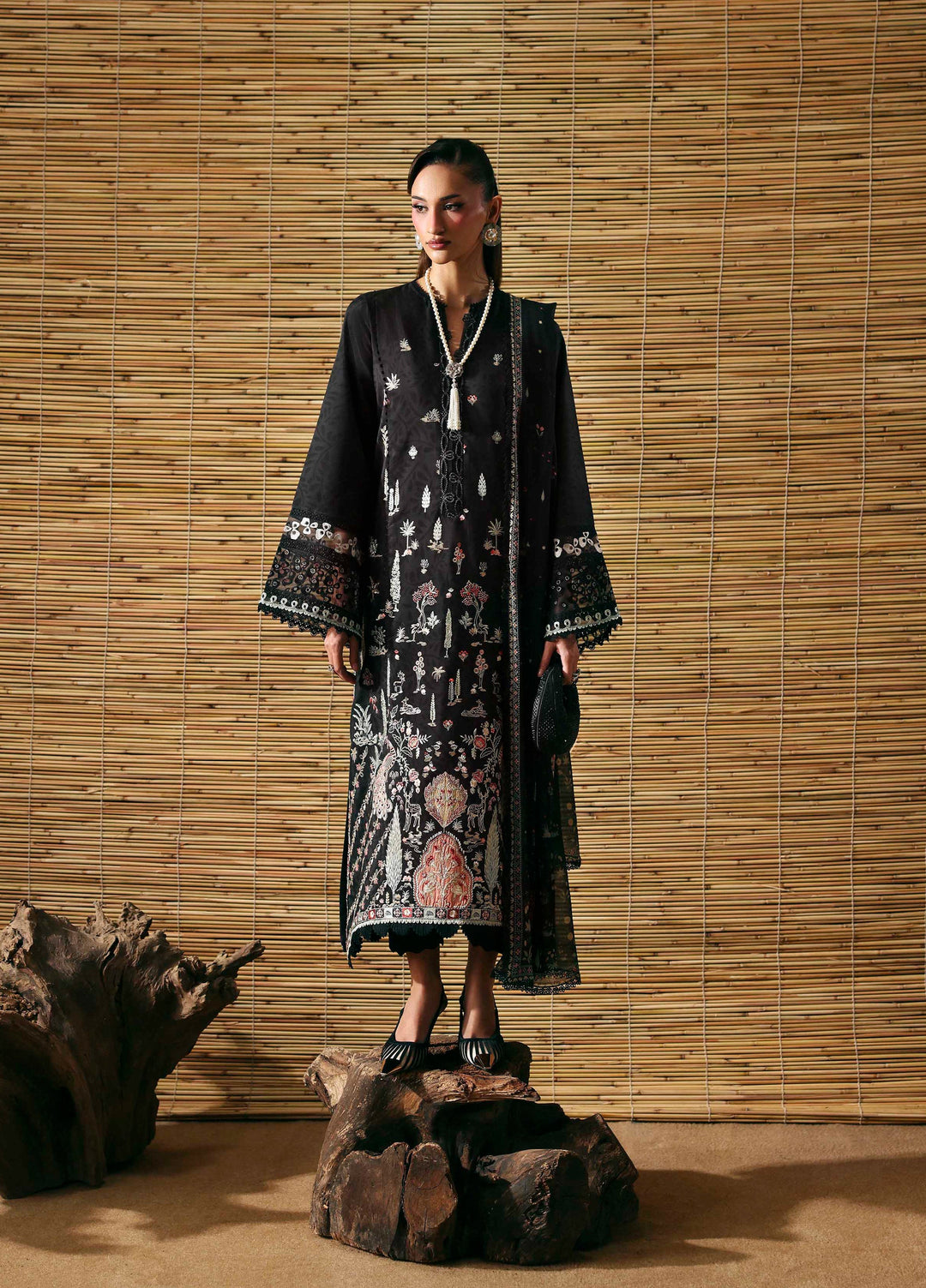 Sable Vogue Unstitched Embroidered Lawn 3 Piece Suit SV26ULL SL-05-26-V2 - Festive Collection