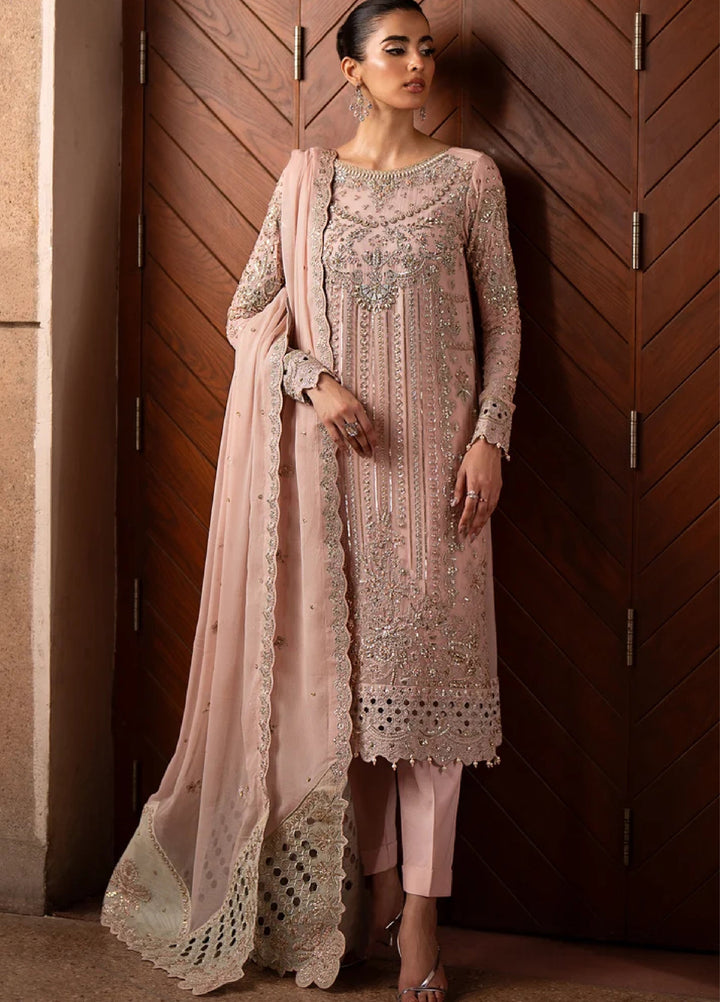 Casabella by Emaan Adeel Unstitched Embroidered Chiffon 3 Piece Suit KAYLIN - Festive Collection