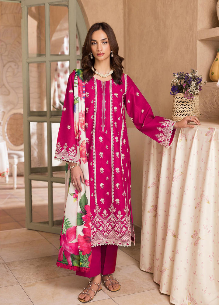 Nissa by Rajbari Unstitched Chikankari Embroidered Lawn 3 Piece Suit RB26UNCL D-9 - Summer Collection