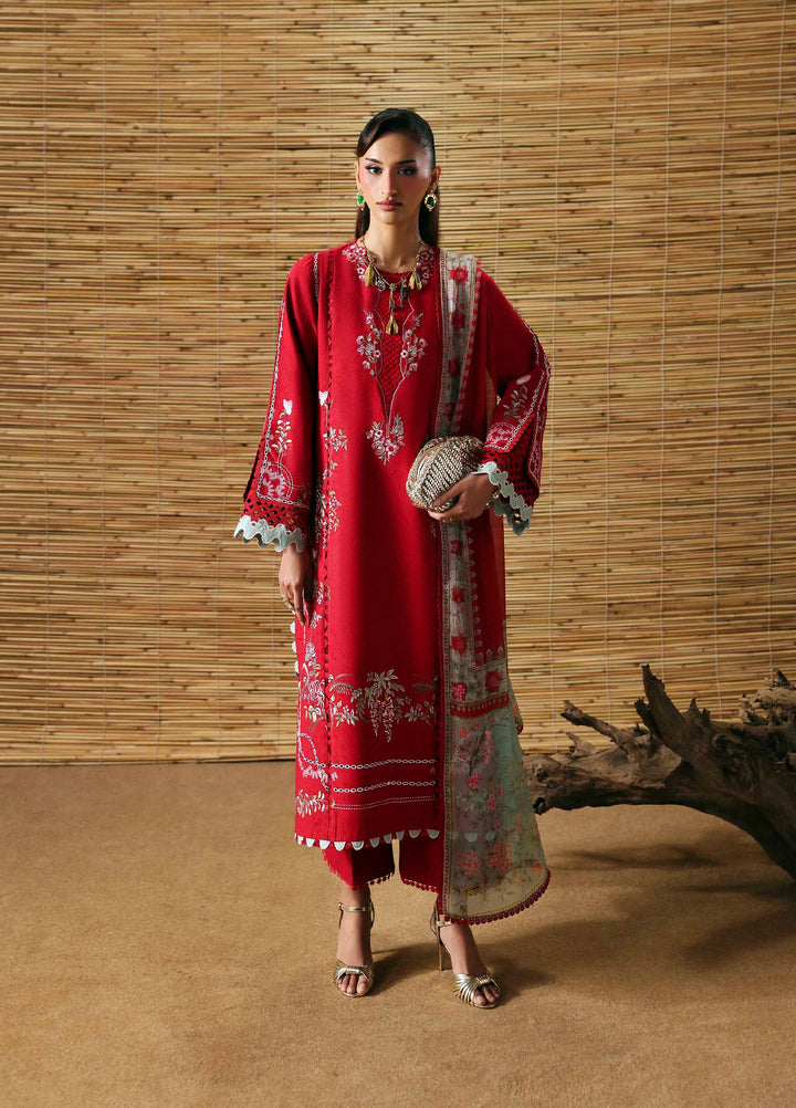 Sable Vogue Unstitched Embroidered Lawn 3 Piece Suit SV26ULL SL-07-26-V2 - Festive Collection