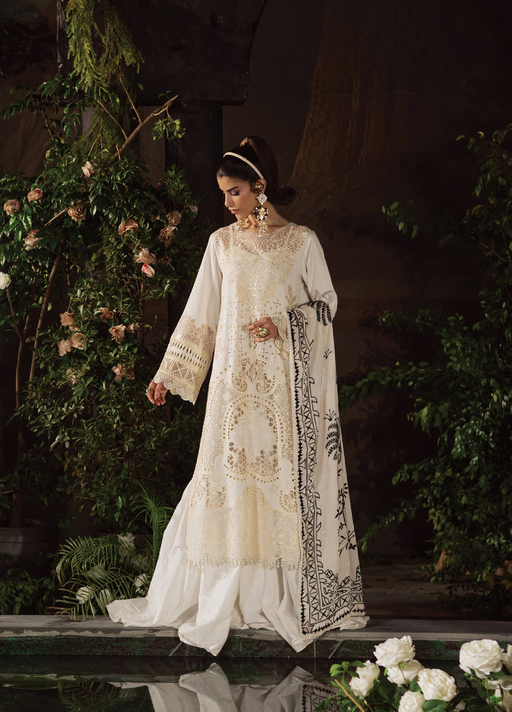 Amelia by Mahnur Unstitched Luxury Cotrai Embroidered 3 Piece Suits MN25AL AM-003 - Winter Collection