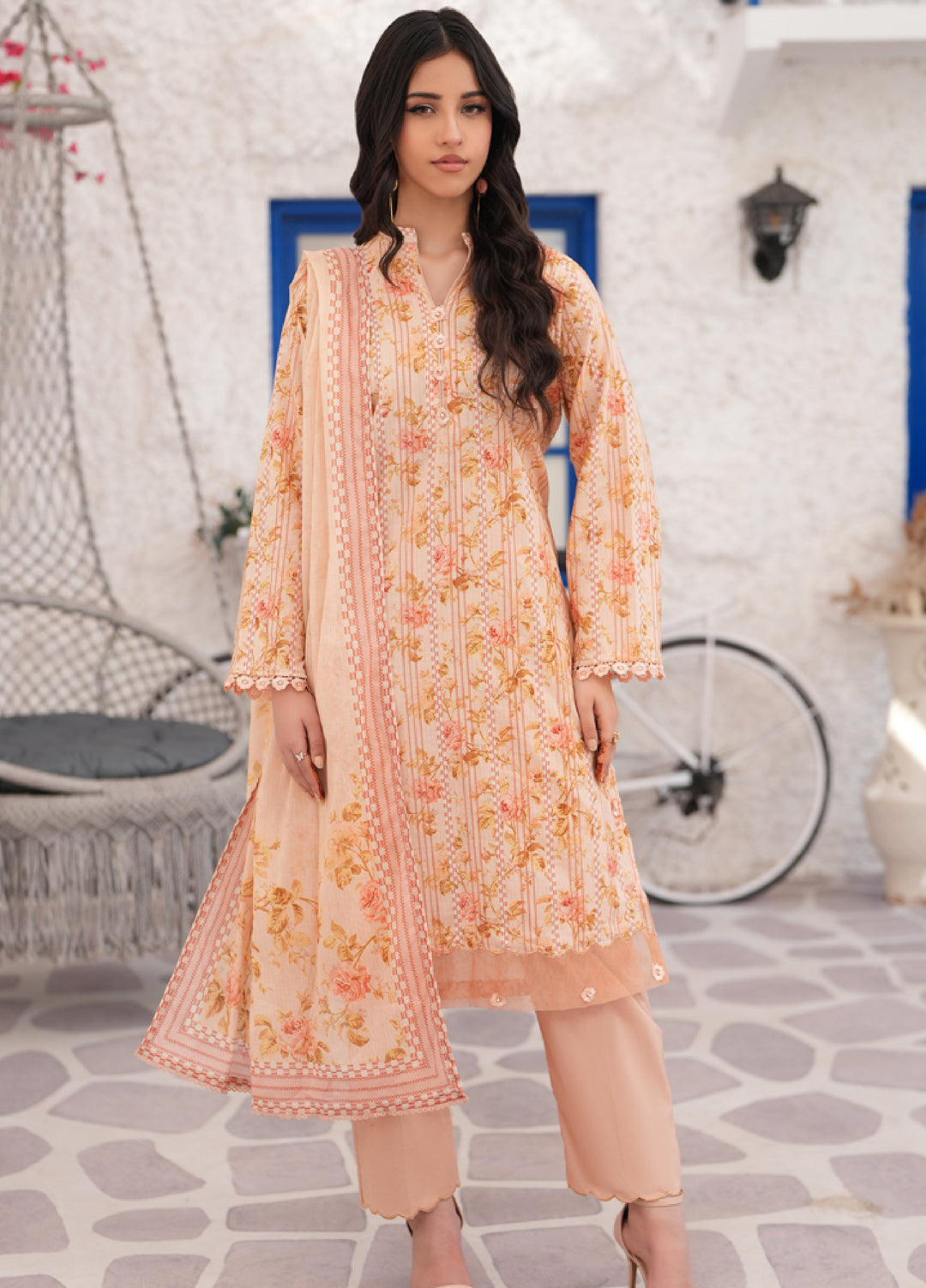 Salina by Regalia Textile Unstitched Printed Lawn 3 Piece Suit RG26PUIV D-6 - Summer Collection