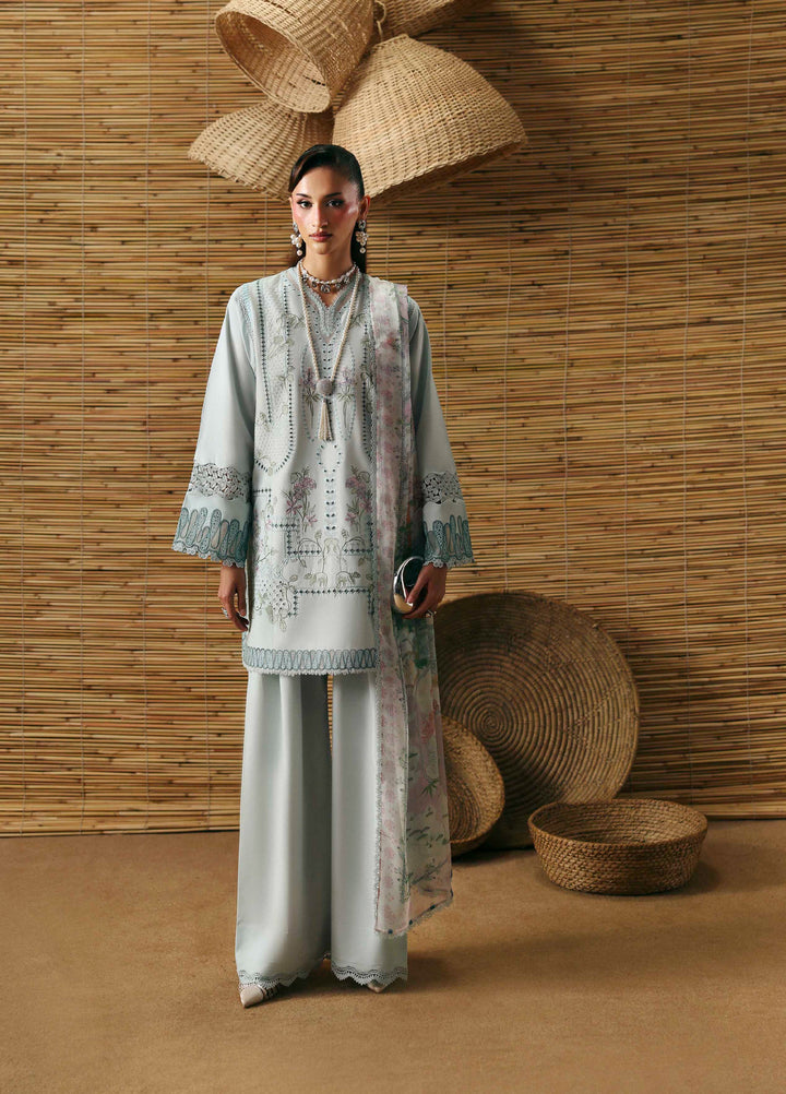 Sable Vogue Unstitched Embroidered Lawn 3 Piece Suit SV26ULL SL-09-26-V2 - Festive Collection