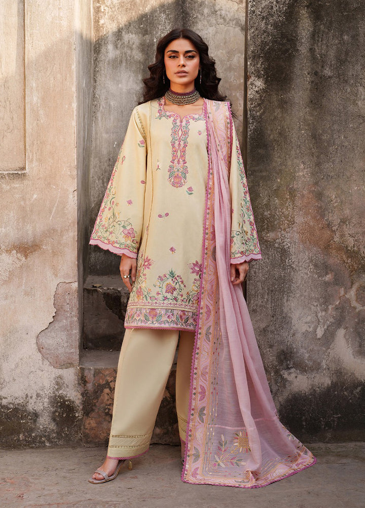 Suroor by Bin Ilyas RTW Embroidered Jacquard Lawn 3 Piece Suit BI26PSL 247B - Festive Collection