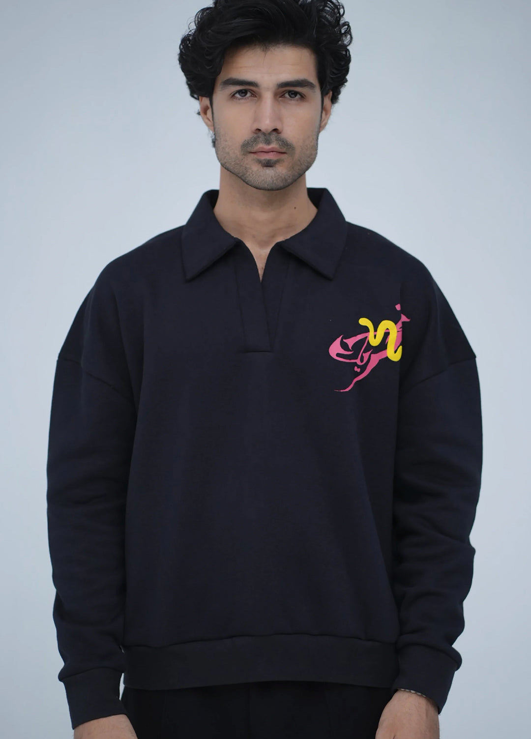 Movement Unisex Western 1 Piece Printed Fleece Royal Indigo Black - Winter Collection