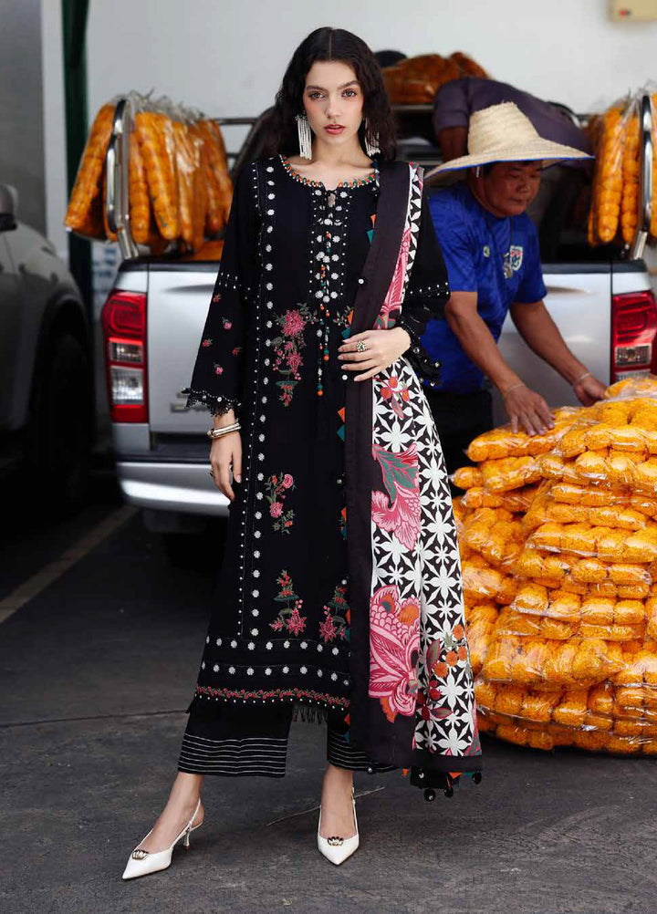 Poshima by Charizma Embroidered Peach Leather Suits Unstitched 3 Piece CZ25PW PSW5-07 - Winter Collection