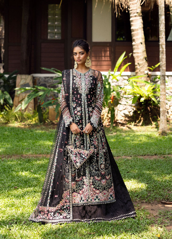 Saira Rizwan Unstitched Organza Embroidered Suits 3 Piece SR25UF SRF25-02 Avina - Festive Collection