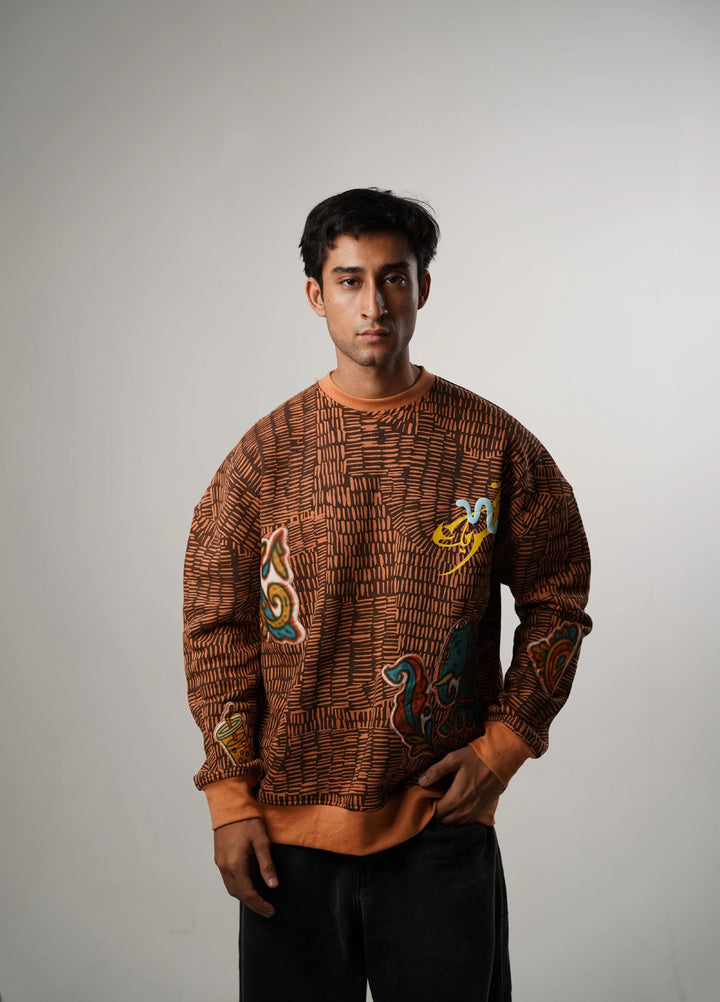 Movement Unisex Western 1 Piece Printed Fleece Urban Folklore - Winter Collection